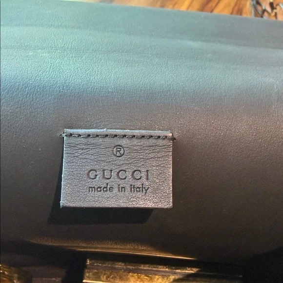 Gucci Dionysius Black Suede Designer Shoulder Bag - Picture 6 of 7